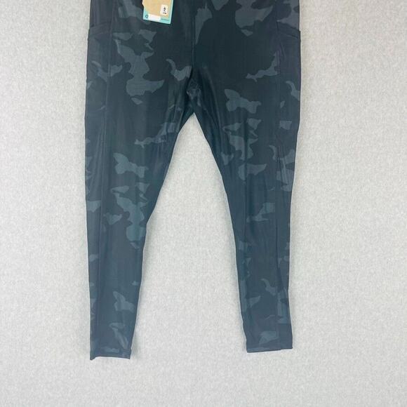 New Prana Sz 1X Plus Electa High Rise Athletic Work Out Legging II Camo NWT - Picture 9 of 12